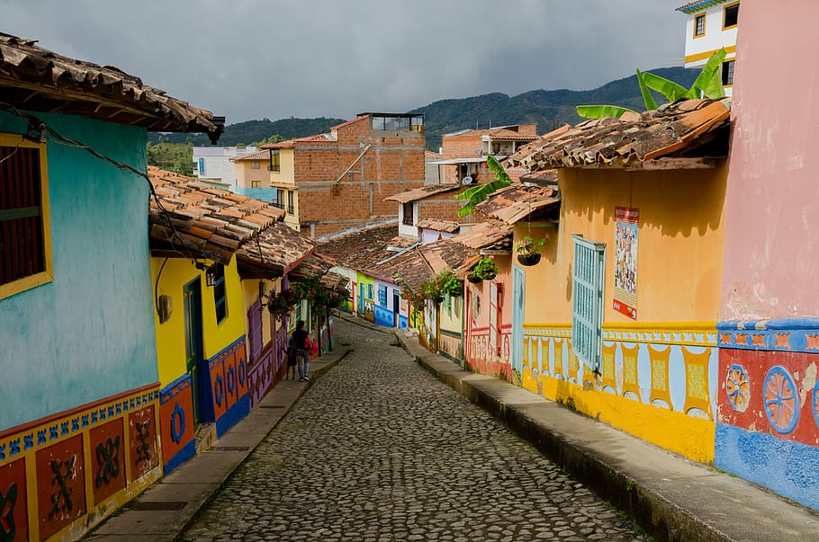 Pueblo colorido de Guatapé, Antioquia